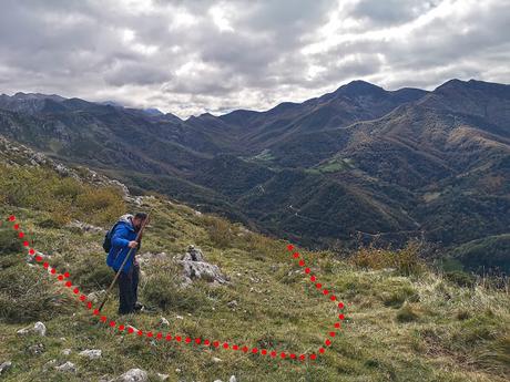 Peña Saleras (Barriscal) desde Villa de Sub