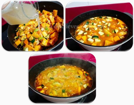 Caldereta de calabaza especiada Caldereta de calabaza especiada