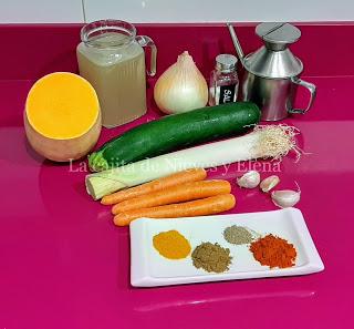 Caldereta de calabaza especiada