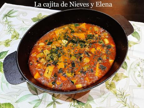 Caldereta de calabaza especiada Caldereta de calabaza especiada