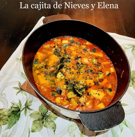 Caldereta de calabaza especiada Caldereta de calabaza especiada