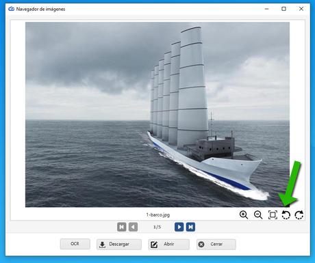 Novedades Dataprius versión 7.8 Dataprius. Navegador de imágenes con rotación.