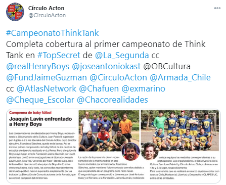El #Apruebo Arrasa En #Chile, El #Rechazo Arrasa En Redes Gracias A Los Bots De Atlas Network Imagen