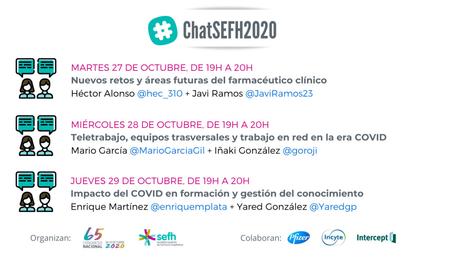 [12×12] Nos vemos en… #ChatSEFH2020: teletrabajo, equipos transversales y trabajo en red en la era COVID.
