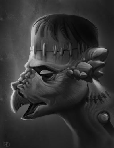 Los monstruosos lagartos terribles de Harrison Keller Pyle