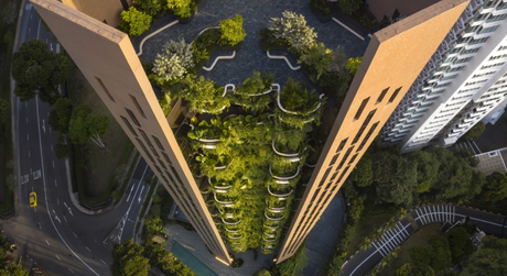 La vida vertical tiene sus ventajas: incorporando árboles y plantas en balcones 5