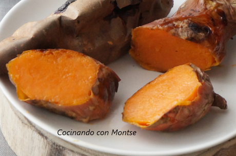 Recetas de boniatos asados al horno Recetas de boniatos asados al horno