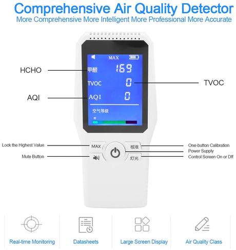 Analizador de calidad de aire DM105D