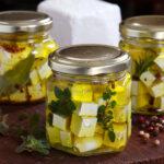 Queso en Aceite queso ena aceite marinado feta