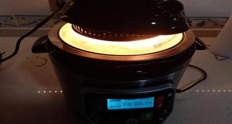 Tortilla de Patatas en Olla GM ® Ponemos el cabezal de horno y cocinamos la tortilla