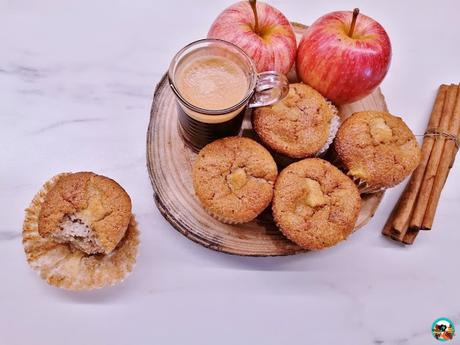 Magdalenas integrales con manzana