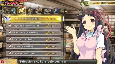 Senran Kagura Shinovi Versus de PC traducido al español