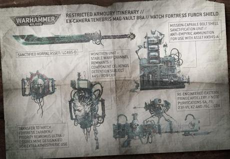 Artefactos del Deathwatch (Codex 9ª ed), una imagen curiosa