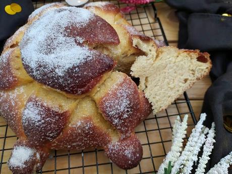 Receta de Pan de muerto. Típica de México para la celebración del Día de Muertos. Masa, lidl, panificadora, todos los santos, halloween, tradicional, horno, Cuca, otoño Receta de Pan de muerto. Típica de México para la celebración del Día de Muertos. Masa, lidl, panificadora, todos los santos, halloween, tradicional, horno, Cuca, otoño
