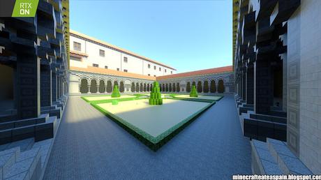 Minecrafteate en RTX, Nº31: Réplica del Monasterio de las Huelgas, Burgos en Minecraft.
