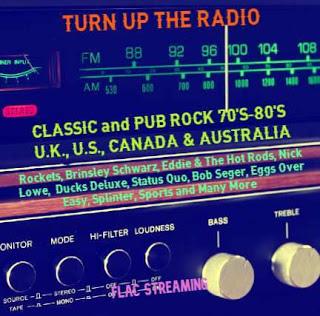 TURN UP THE RADIO - CLASSIC & PUB ROCK 70'S-80'S U.K., U.S., CANADA & AUSTRALIA (FHOFFTHEHOOK MIXCLOUD)