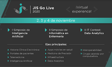 El lunes 2 de noviembre comienza el XV Jornadas de Informática de Informática en Salud del Hospital Italiano