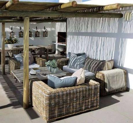 Pergolas Estilo Rustico