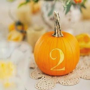 Bodas de otoño, decoracion con calabazas Bodas de otoño, decoracion con calabazas