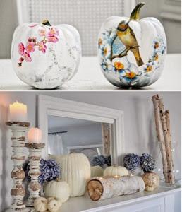 Bodas de otoño, decoracion con calabazas