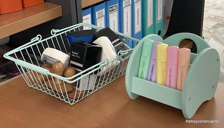 Organizando el escritorio...