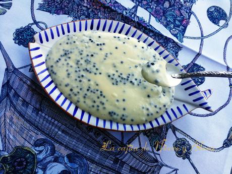 Crema de patatas con sucedaneo de caviar