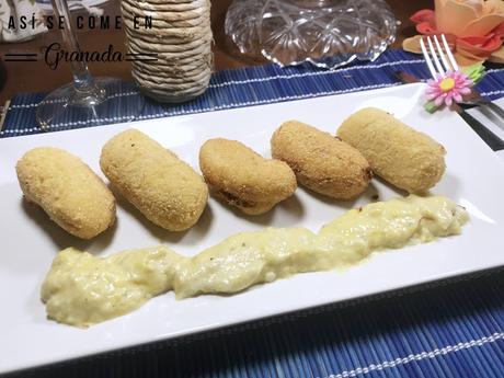 Croquetas de patata y jamón