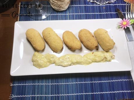 Croquetas de patata y jamón