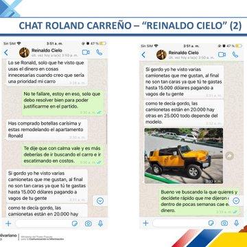 Jorge Rodríguez mostró supuestas pruebas de financiamiento de Citgo a dirigentes opositores Jorge Rodríguez mostró supuestas pruebas de financiamiento de Citgo a dirigentes opositores