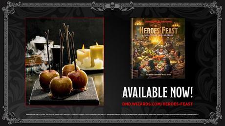 Heroes' Feast: The Official Dungeons & Dragons Cookbook, ya a la venta