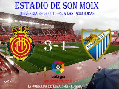 RCD MALLORCA 3-1 MALAGA CF RCD MALLORCA 3-1 MALAGA CF