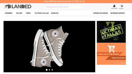 Landed.es, el outlet de Converse con la mayor variedad de modelos