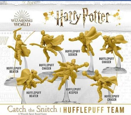 Catch the Snitch: Inicio de mecenazgo, Gryffindor y Hufflepuff