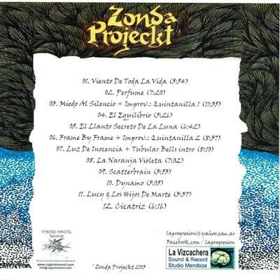 Zonda Projeckt. Viento de Toda la Vida. Edición Rockarte