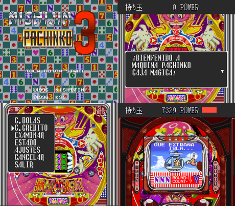 Nishijin Pachinko 3 de Super Nintendo traducido al español