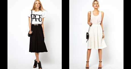 Falda Midi Definicion