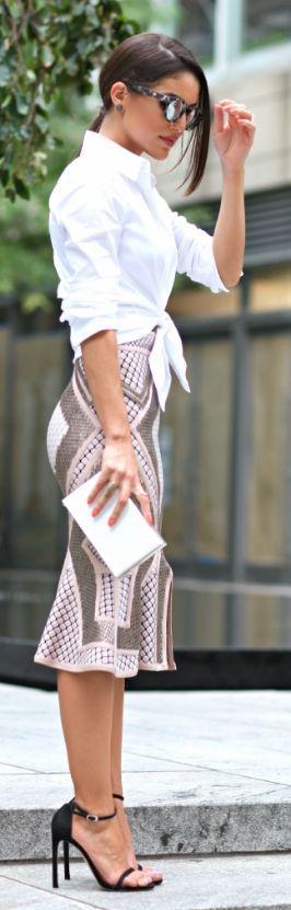 Falda Midi Definicion