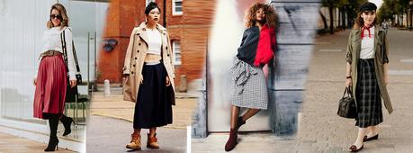 Falda Midi Definicion