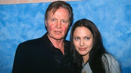 Jon Voight y su hija Angelina Jolie (The Grosby Group)