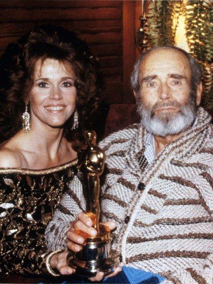 Jane y Henry Fonda (Shutterstock)
