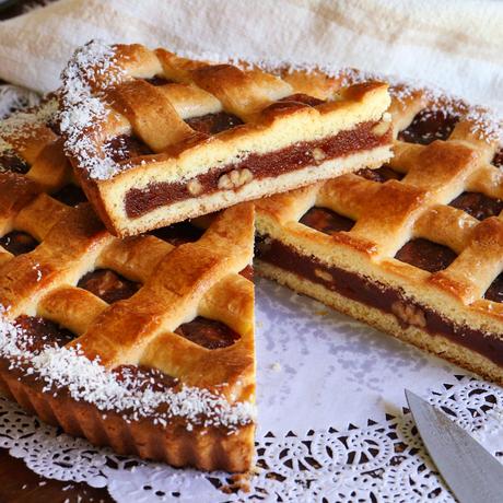 pastafrola tarta membrillo coco nueces