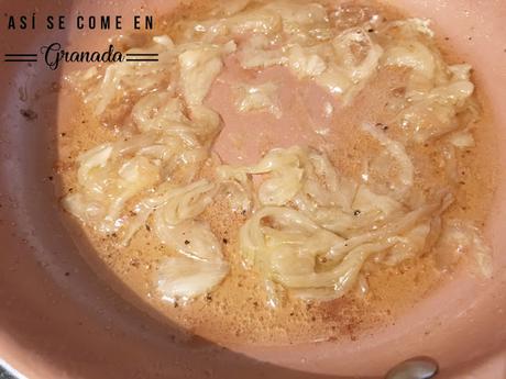 Rape y Marisco al azafrán