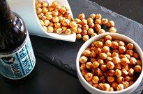 Aperitivo saludable con garbanzos especiados
