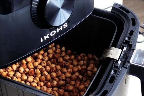 Aperitivo saludable con garbanzos especiados