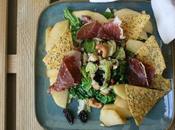 Ensalada templada repollo manzana