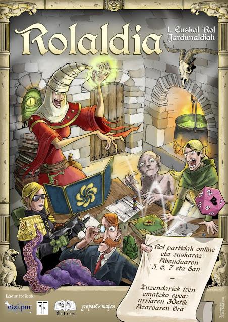 Cartel oficial de las Rolaldia 5,6,7, y 8 de Diciembre