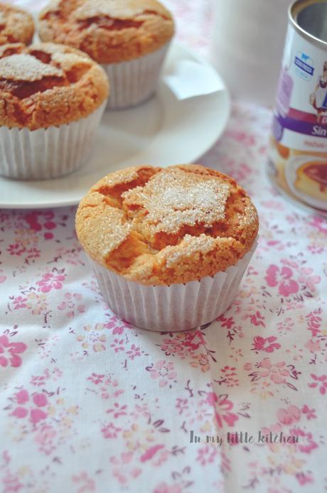 Magdalenas de leche condensada sin gluten y sin lactosa con Degustabox Magdalenas de leche condensada sin gluten y sin lactosa con Degustabox