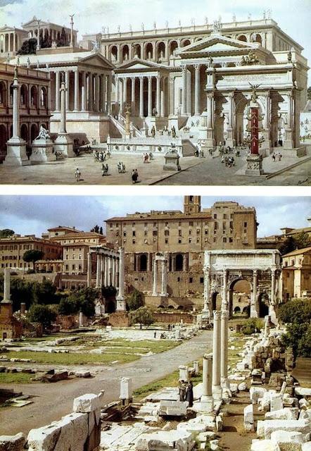 El foro de Roma