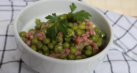 Guisantes con Jamón con Thermomix ® Ya tenemos lista la receta con Thermomix de los guisantes caseros