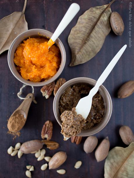 Mantequilla de calabaza y pecanas. Pecan Pumpkin Butter